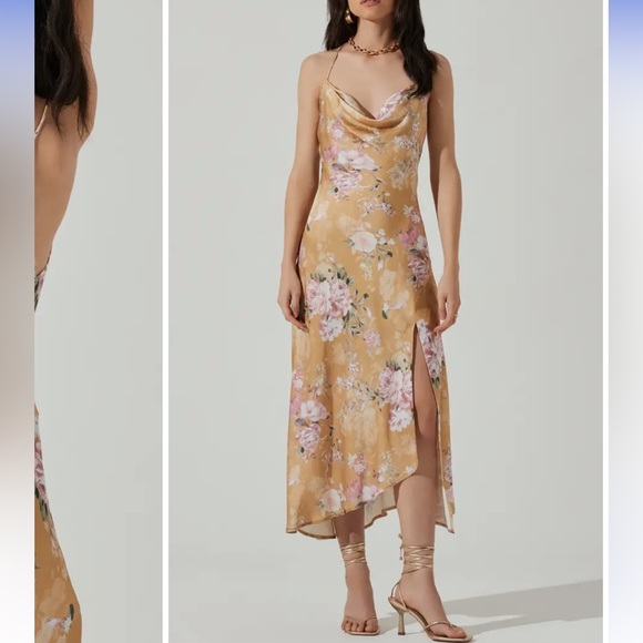 ASTR the Label | Gaia Dress Mustard - Picture 4 of 10